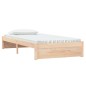vidaXL Massivholzbett 100x200 cm vidaXL Massivholzbett 100x200 cm