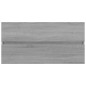 vidaXL Waschbeckenschrank Grau Sonoma 90x38,5x45 cm Holzwerkstoff vidaXL Waschbeckenschrank Grau Sonoma 90x38,5x45 cm Holzwerkstoff