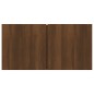 vidaXL TV-Wandschrank Braun Eiche 3 Stk. 60x30x30 cm Holzwerkstoff vidaXL TV-Wandschrank Braun Eiche 3 Stk. 60x30x30 cm Holzwerkstoff