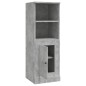 vidaXL Highboard Betongrau 36x35,5x103,5 cm Holzwerkstoff vidaXL Highboard Betongrau 36x35,5x103,5 cm Holzwerkstoff