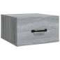 vidaXL Wand-Nachttisch Grau Sonoma 35x35x20 cm vidaXL Wand-Nachttisch Grau Sonoma 35x35x20 cm