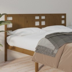 vidaXL Kopfteil Honigbraun 156x4x100 cm Massivholz Kiefer