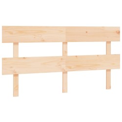 vidaXL Kopfteil 154x3x81 cm Massivholz Kiefer