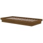 vidaXL Massivholzbett Honigbraun 90x190 cm vidaXL Massivholzbett Honigbraun 90x190 cm