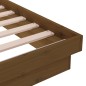 vidaXL Massivholzbett Honigbraun 90x190 cm vidaXL Massivholzbett Honigbraun 90x190 cm