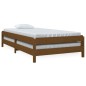 vidaXL Stapelbett Honigbraun 100x200 cm Massivholz Kiefer vidaXL Stapelbett Honigbraun 100x200 cm Massivholz Kiefer