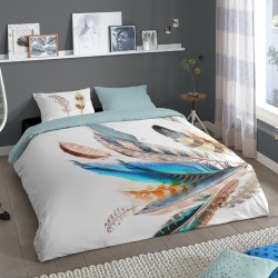 Good Morning Bettwäsche-Set FEATHER 135x200 cm Mehrfarbig
