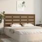 vidaXL Kopfteil Honigbraun 120x3x80cm Massivholz Kiefer