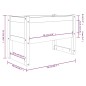 vidaXL Pflanzkübel 78x40x52 cm Massivholz Kiefer vidaXL Pflanzkübel 78x40x52 cm Massivholz Kiefer