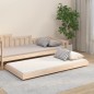 vidaXL Massivholzbett 75x190 cm Kiefer vidaXL Massivholzbett 75x190 cm Kiefer