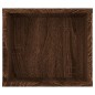 vidaXL TV-Wandschrank Braun Eichen-Optik 100x30x26,5 cm Holzwerkstoff vidaXL TV-Wandschrank Braun Eichen-Optik 100x30x26,5 cm Holzwerkstoff
