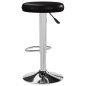 vidaXL Barhocker 2 Stk. Schwarz Kunstleder vidaXL Barhocker 2 Stk. Schwarz Kunstleder
