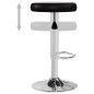 vidaXL Barhocker 2 Stk. Schwarz Kunstleder vidaXL Barhocker 2 Stk. Schwarz Kunstleder