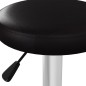 vidaXL Barhocker 2 Stk. Schwarz Kunstleder vidaXL Barhocker 2 Stk. Schwarz Kunstleder