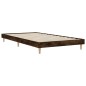 vidaXL Bettgestell Räuchereiche 90x200 cm Holzwerkstoff vidaXL Bettgestell Räuchereiche 90x200 cm Holzwerkstoff
