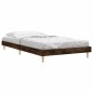 vidaXL Bettgestell Räuchereiche 90x190 cm Holzwerkstoff vidaXL Bettgestell Räuchereiche 90x190 cm Holzwerkstoff