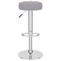 vidaXL Barhocker 2 Stk. Grau Stoff vidaXL Barhocker 2 Stk. Grau Stoff