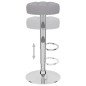 vidaXL Barhocker 2 Stk. Grau Stoff vidaXL Barhocker 2 Stk. Grau Stoff
