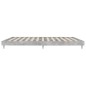 vidaXL Bettgestell Betongrau 150x200 cm Holzwerkstoff vidaXL Bettgestell Betongrau 150x200 cm Holzwerkstoff