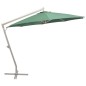 vidaXL Sonnenschirm Ampelschirm 350 cm Grün Aluminiummast vidaXL Sonnenschirm Ampelschirm 350 cm Grün Aluminiummast