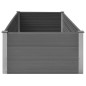 vidaXL Garten-Hochbeet Grau 200 x 100 x 54 cm WPC vidaXL Garten-Hochbeet Grau 200 x 100 x 54 cm WPC
