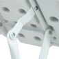 vidaXL Klappbare Garten-Hocker 4 Stk. Weiß HDPE Rattanoptik vidaXL Klappbare Garten-Hocker 4 Stk. Weiß HDPE Rattanoptik