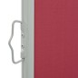 vidaXL Ausziehbare Seitenmarkise 120x300 cm Rot vidaXL Ausziehbare Seitenmarkise 120x300 cm Rot