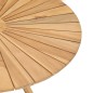vidaXL Klappbarer Gartentisch Ø 85 cm Teak Massivholz vidaXL Klappbarer Gartentisch Ø 85 cm Teak Massivholz
