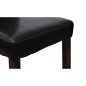 vidaXL Esszimmerstühle 2 Stk. Schwarz Kunstleder vidaXL Esszimmerstühle 2 Stk. Schwarz Kunstleder