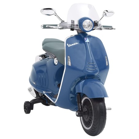 vidaXL Elektro-Motorrad für Kinder Vespa GTS300 Blau