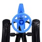 vidaXL Schlitten Bob Schwarz und Blau vidaXL Schlitten Bob Schwarz und Blau