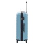 vidaXL Hartschalen-Trolley-Set 3 Stk. Blau ABS vidaXL Hartschalen-Trolley-Set 3 Stk. Blau ABS