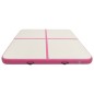 vidaXL Aufblasbare Gymnastikmatte mit Pumpe 200x200x15 cm PVC Rosa vidaXL Aufblasbare Gymnastikmatte mit Pumpe 200x200x15 cm PVC Rosa