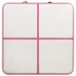 vidaXL Aufblasbare Gymnastikmatte mit Pumpe 200x200x15 cm PVC Rosa vidaXL Aufblasbare Gymnastikmatte mit Pumpe 200x200x15 cm PVC Rosa