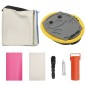 vidaXL Aufblasbare Gymnastikmatte mit Pumpe 200x200x15 cm PVC Rosa vidaXL Aufblasbare Gymnastikmatte mit Pumpe 200x200x15 cm PVC Rosa