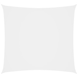 vidaXL Sonnensegel Oxford-Gewebe Quadratisch 2x2 m Weiß