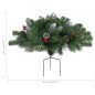 Künstlicher Weihnachtsbaum mit LEDs Grün 40 cm PVC Künstlicher Weihnachtsbaum mit LEDs Grün 40 cm PVC