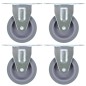 vidaXL Bockrollen 4 Stk. 75 mm vidaXL Bockrollen 4 Stk. 75 mm