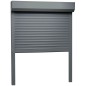 vidaXL Rollladen Aluminium 110x130 cm Anthrazit vidaXL Rollladen Aluminium 110x130 cm Anthrazit