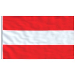 vidaXL Flagge Österreichs 90×150 cm