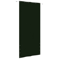 vidaXL Balkon-Sichtschutz Dunkelgrün 120x240 cm Oxford-Gewebe