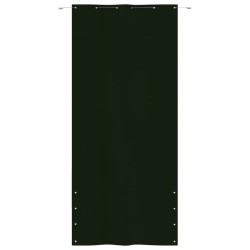 vidaXL Balkon-Sichtschutz Dunkelgrün 120x240 cm Oxford-Gewebe