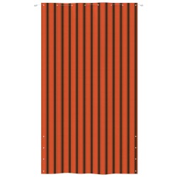 vidaXL Balkon-Sichtschutz Orange und Braun 160x240 cm Oxford-Gewebe