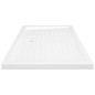vidaXL Duschwanne Anti-Rutsch Weiß 70x100x4 cm ABS vidaXL Duschwanne Anti-Rutsch Weiß 70x100x4 cm ABS