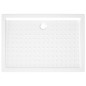 vidaXL Duschwanne Anti-Rutsch Weiß 70x100x4 cm ABS vidaXL Duschwanne Anti-Rutsch Weiß 70x100x4 cm ABS