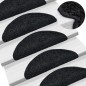 vidaXL Stufenmatten 5 Stk. 56x17x3 cm Schwarz vidaXL Stufenmatten 5 Stk. 56x17x3 cm Schwarz