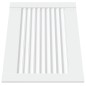 vidaXL Lamellentüren 4 Stk. Massivholz Kiefer Weiß 39,5x49,4 cm vidaXL Lamellentüren 4 Stk. Massivholz Kiefer Weiß 39,5x49,4 cm