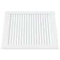 vidaXL Schranktüren Lamellen-Design 2 Stk Weiß 61,5x49,4 cm Massivholz vidaXL Schranktüren Lamellen-Design 2 Stk Weiß 61,5x49,4 cm Massivholz