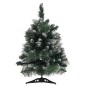Künstlicher Weihnachtsbaum mit Ständer und LEDs Grün 60 cm PVC Künstlicher Weihnachtsbaum mit Ständer und LEDs Grün 60 cm PVC