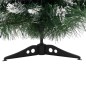 Künstlicher Weihnachtsbaum mit Ständer und LEDs Grün 60 cm PVC Künstlicher Weihnachtsbaum mit Ständer und LEDs Grün 60 cm PVC